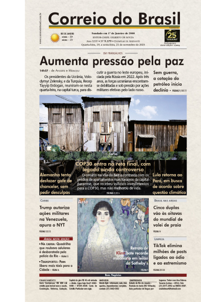 Correio do Brasil - Edição de 21 de Novembro de 2025