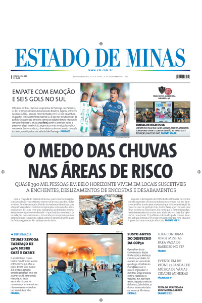 Estado de Minas - Edição de 21 de Novembro de 2025