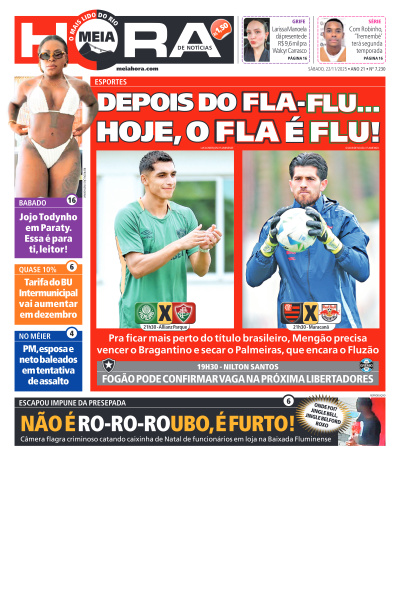 MEIA HORA - Edição de 22 de Novembro de 2025