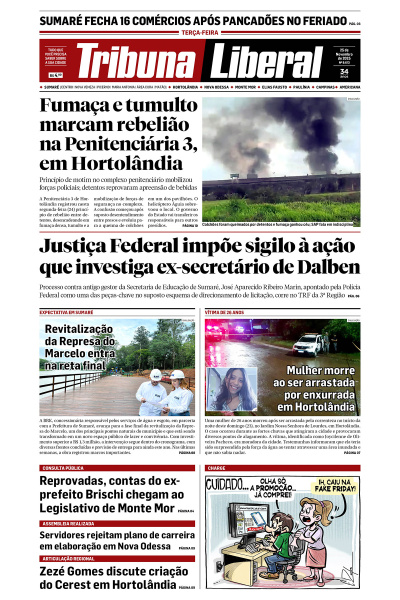 Tribuna Liberal - Edição de 25 de Novembro de 2025