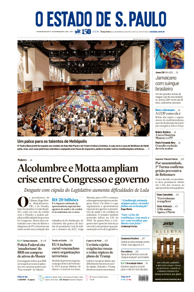 Estadão - Edição de 25 de Novembro de 2025
