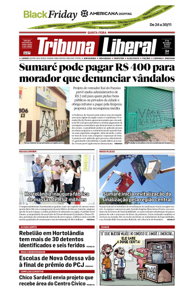 Tribuna Liberal - Edição de 27 de Novembro de 2025