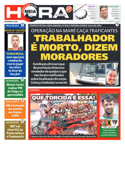 MEIA HORA - Edição de 27 de Novembro de 2025