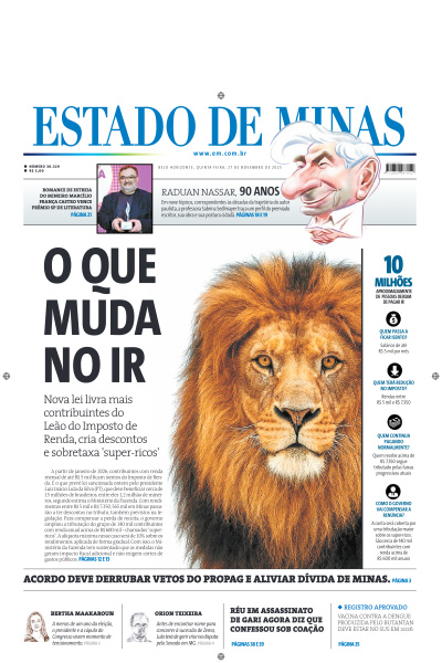 Estado de Minas - Edição de 27 de Novembro de 2025