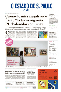Estadão - Edição de 28 de Novembro de 2025