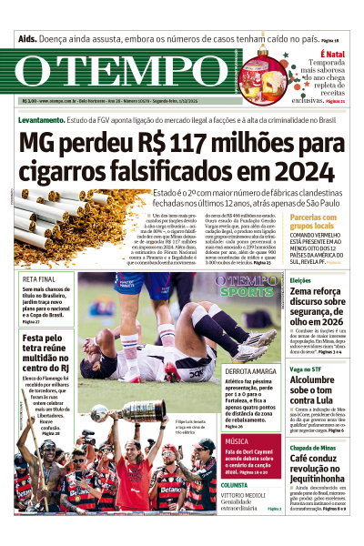 O TEMPO - Edição de 1º de Dezembro de 2025