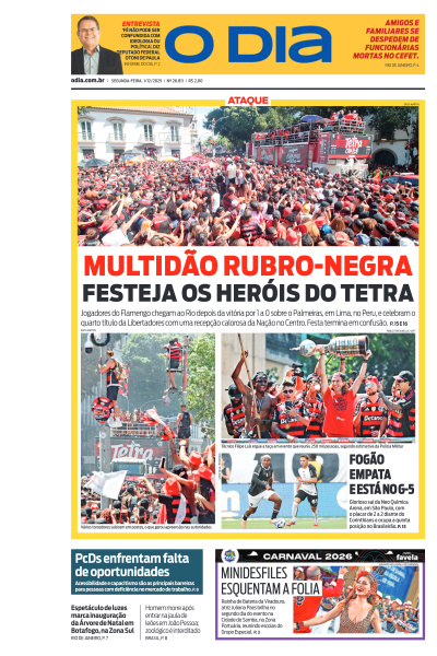 O DIA - Edição de 01 de Dezembro de 2025