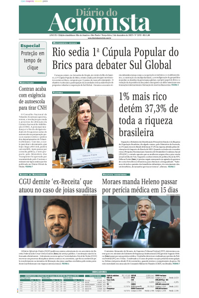 Diário do Acionista - 02 de dezembro de 2025