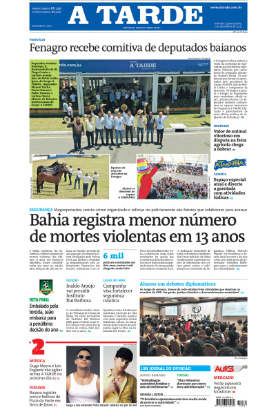 A TARDE - Edição de 03 de Dezembro de 2025