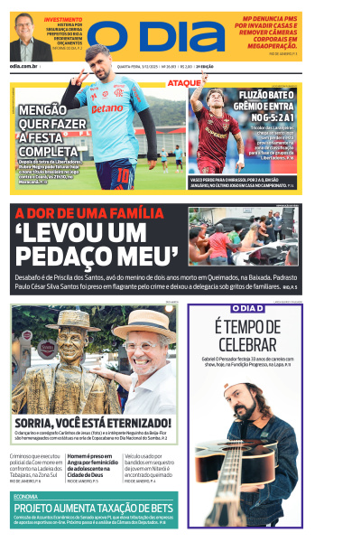 O DIA - Edição de 03 de Dezembro de 2025