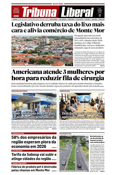 Tribuna Liberal - Edição de 5 de Dezembro de 2025