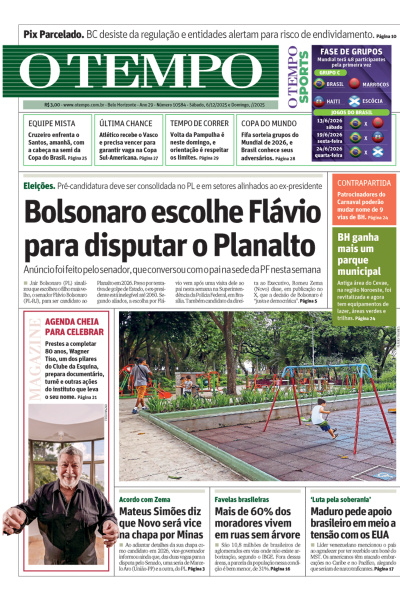 O TEMPO - Edição de 6 de Dezembro de 2025