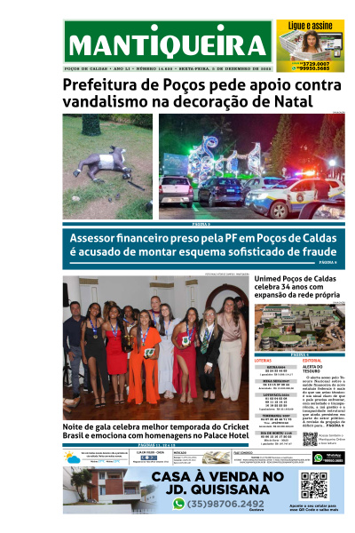 Mantiqueira - Edição de 06 de Dezembro de 2025