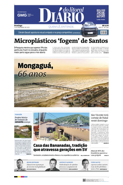 Diário do Litoral – Edição de 07 de dezembro de 2025
