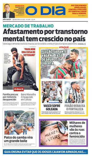 O DIA - Edição de 08 de Dezembro de 2025