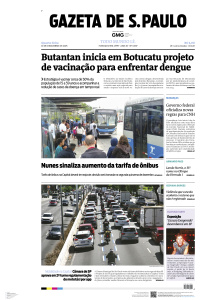 Gazeta de S. Paulo - Edição de 10 de Dezembro de 2025