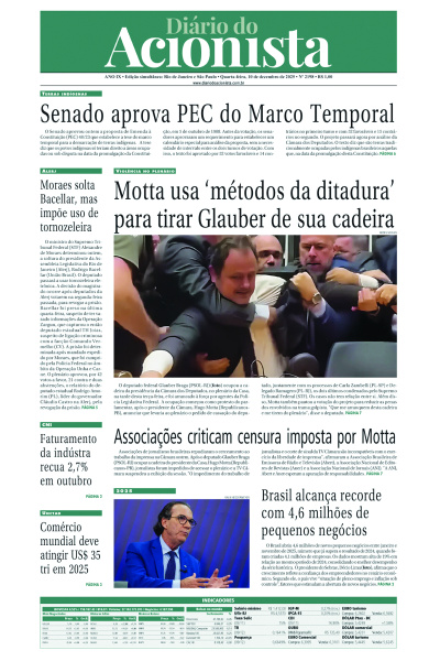 Diário do Acionista - 10 de dezembro de 2025