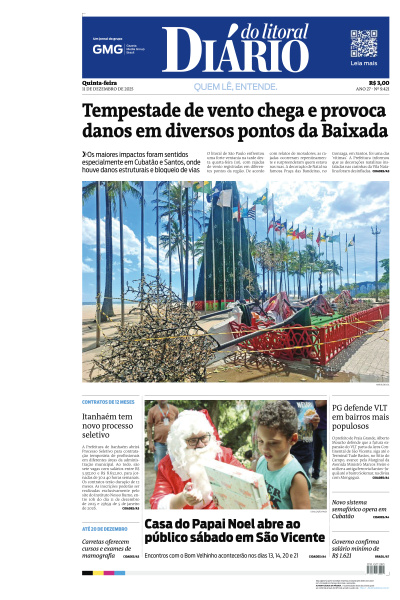 Diário do Litoral - Edição de 11 de Dezembro de 2025