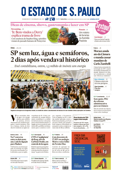 Estadão - Edição de 12 de Dezembro de 2025