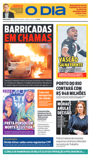 O DIA - Edição de 12 de Dezembro de 2025