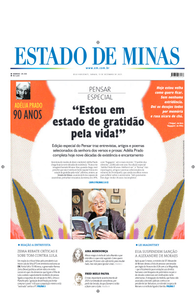 Estado de Minas - Edição de 13 de Dezembro de 2025