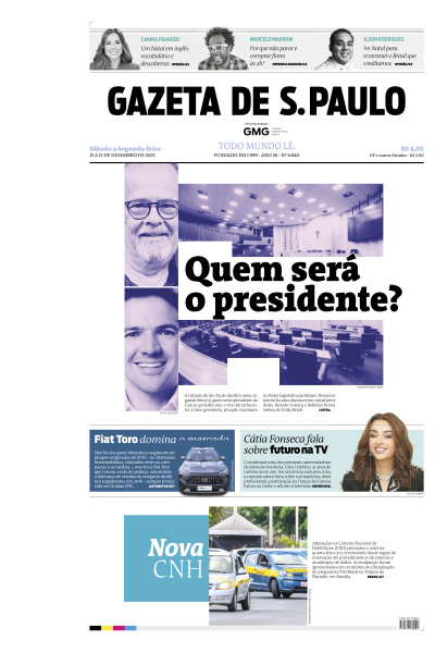Gazeta de S. Paulo - Edição de 14 de Dezembro de 2025
