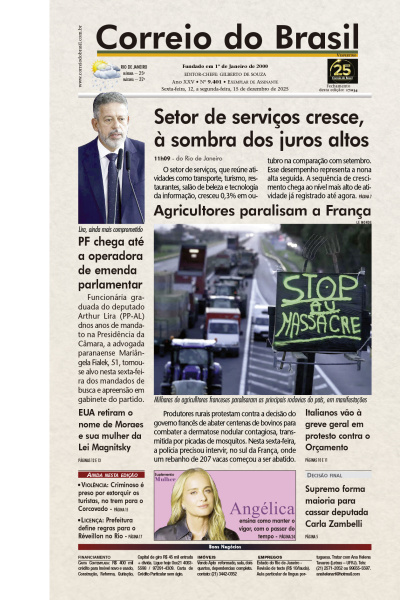 Correio do Brasil - Edição de 14 de Dezembro de 2025