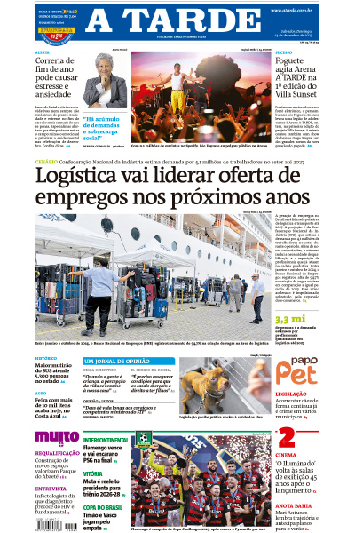 A TARDE - Edição de 14 de Dezembro de 2025