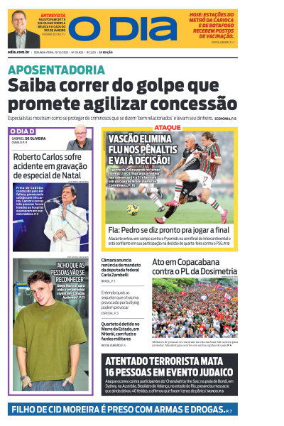 O DIA - Edição de 15 de Dezembro de 2025