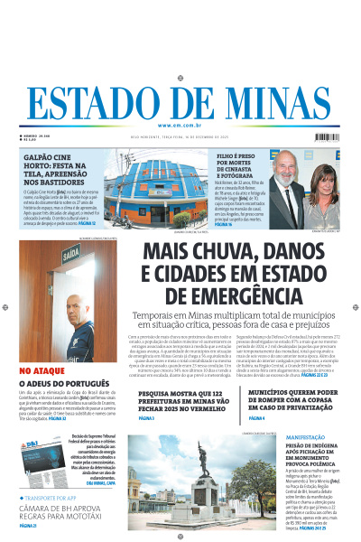 Estado de Minas - Edição de 16 de Dezembro de 2025