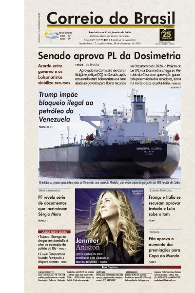 Correio do Brasil - Edição de 18 de Dezembro de 2025