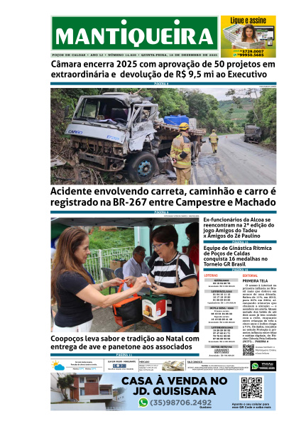 Mantiqueira - Edição de 18 de Dezembro de 2025