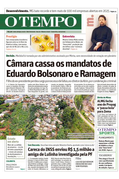 O TEMPO - Edição de 19 de Dezembro de 2025