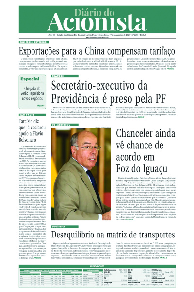 Diário do Acionista - 19 de dezembro de 2025