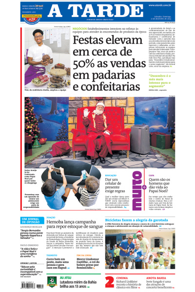A TARDE - Edição de 21 de Dezembro de 2025