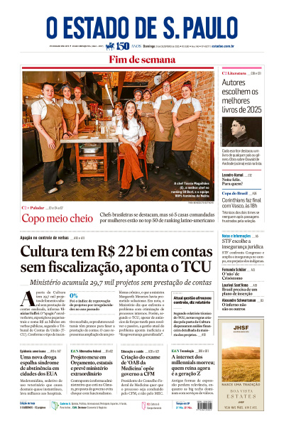 Estadão - Edição de 21 de dezembro de 2025