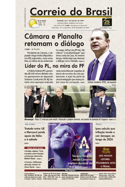 Correio do Brasil - Edição de 22 de Dezembro de 2025