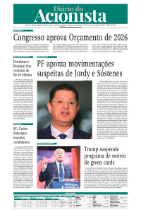 Diário do Acionista - 20, 21 e 22 de dezembro de 2025