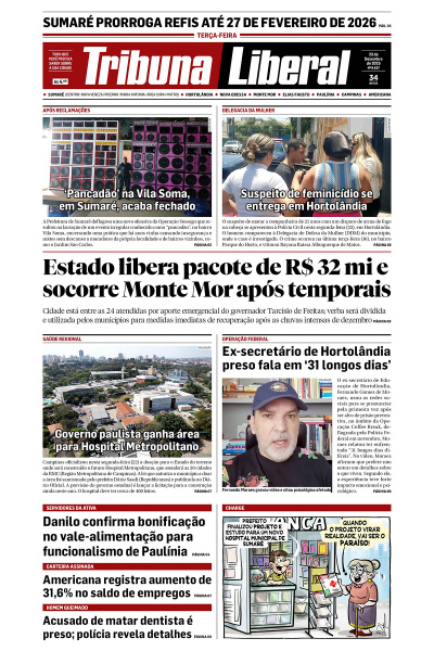 Tribuna Liberal - Edição de 23 de Dezembro de 2025