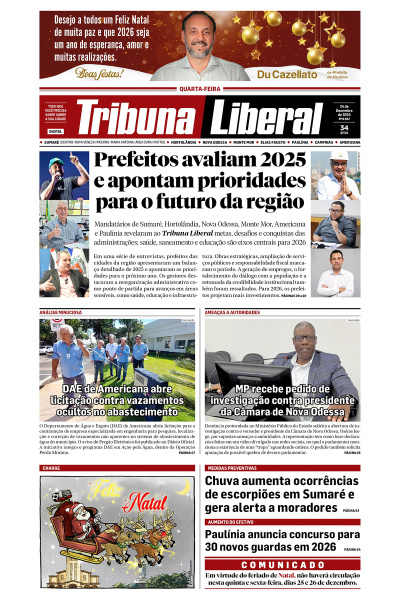 Tribuna Liberal - Edição de 24 de Dezembro de 2025