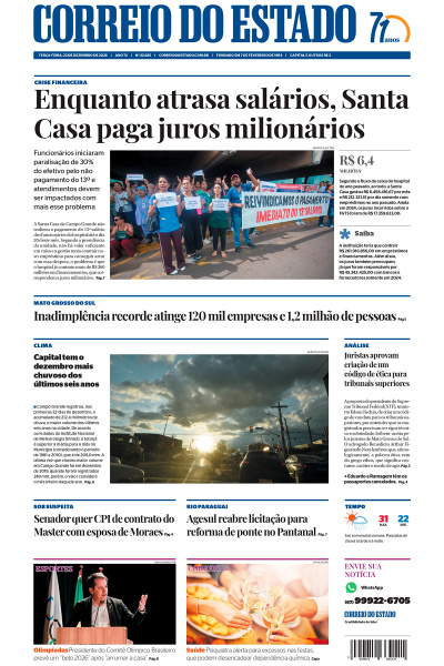 Correio do Estado - Edição de 23 de dezembro de 2025
