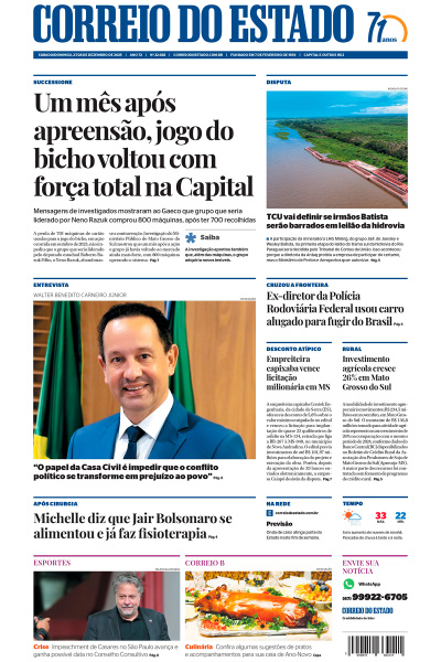 Correio do Estado - Edição de 27 de dezembro de 2025