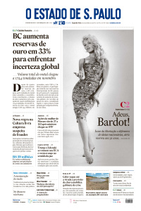Estadão - Edição de 29 de Dezembro de 2025