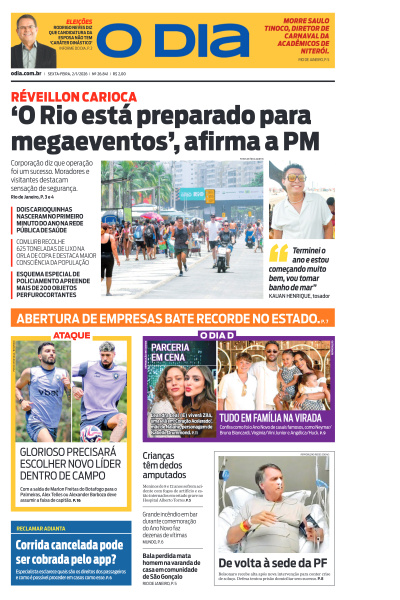 O DIA - Edição de 02 de Janeiro de 2026