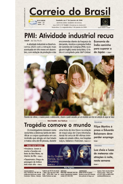 Correio do Brasil - Edição de 03 de Janeiro de 2026