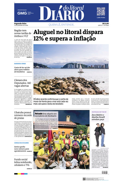 Diário do Litoral – Edição de 05 de janeiro de 2026