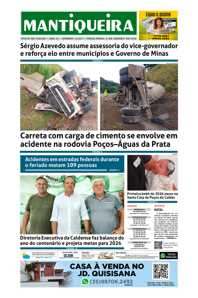 Mantiqueira - Edição de 06 de janeiro de 2026
