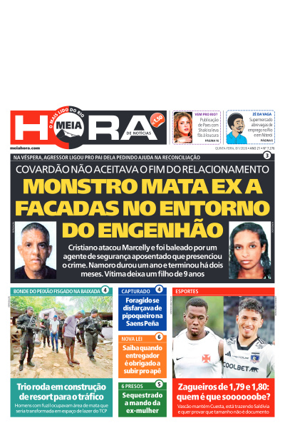 MEIA HORA - Edição de 08 de Janeiro de 2026