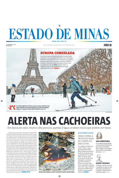 Estado de Minas - Edição de 08 de Janeiro de 2026