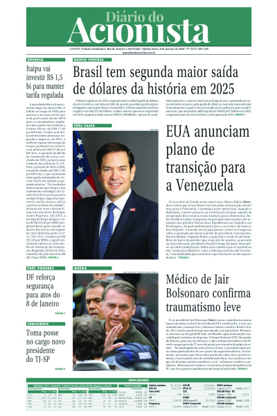 Diário do Acionista - 08 de janeiro de 2026
